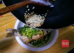 Illustration of how to make steamed seabass 6