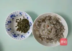 Illustration of how to make steamed tofu with shrimp 1
