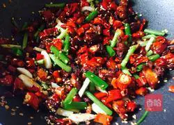 Illustration of how to make spicy chicken 7