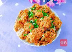 Steamed yam and lotus root powder Illustration of how to make pork ribs 13