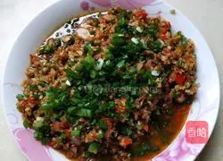 Illustration of how to make spicy pig brain 7