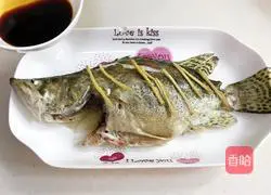 Illustration of how to make steamed mandarin fish 7