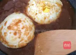 Illustration of how to make sweet and sour poached eggs 7