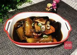 Illustration of how to make bacon and eggplant stew 16