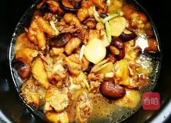 Illustration of how to make braised chicken 5