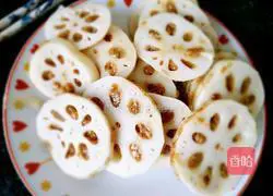 Illustration of how to make fried lotus root box 8
