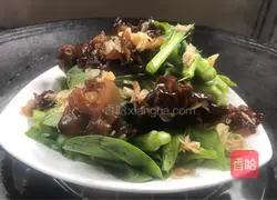 Shrimp, rape sprouts Practice illustration 9