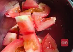 Illustration of how to make tomato tofu 2