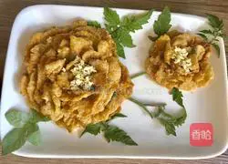 Illustration of how to make peony fish fillets (flowers blooming for wealth) 21