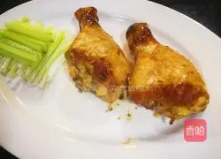 Illustration of how to make shredded coconut chicken legs 14