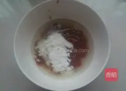 Illustration of making sweet and sour meatballs 3