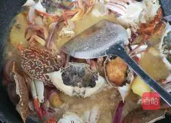 Curry Crab Recipe Illustration 6