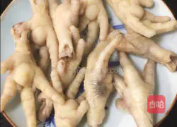 Illustration of braised chicken feet 2