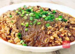 Illustration of how to make minced meat vermicelli 7