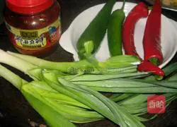 Illustration of twice-cooked pork 1