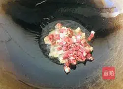 Illustration of how to make fried beef with dried radish 4