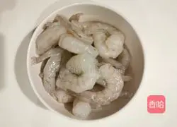 Illustration of how to make beautiful, delicious and nutritious green bamboo shoots and shrimps 2