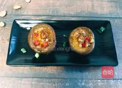 Illustration of how to make garlic mushrooms 6