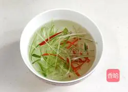 Illustration of how to make steamed mandarin fish 2