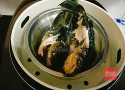 Illustration of how to make steamed fish 2