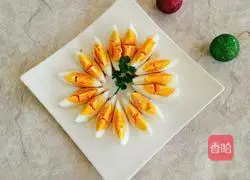 How to make cold flowered eggs Illustration 8