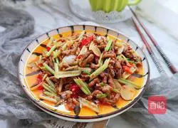 Illustration of Stir-fried Shredded Beef 15