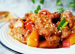 Illustration of braised potato ribs 12