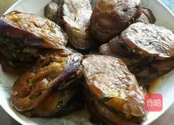 Illustration of how to make meat-stuffed eggplant 5