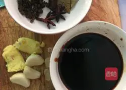 Illustration of how to make braised goose 2