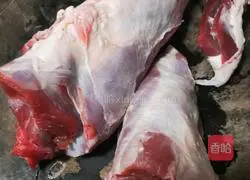 How to cook lamb leg in the oven Illustration of how to do it 1