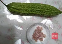 How to make bitter melon sauce and pork Illustration 1