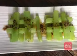 Illustration of how to make osmanthus honey jade strips 7