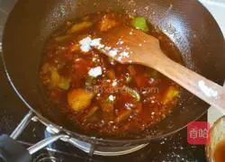 Illustration of how to make fish-flavored eggplant 16