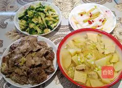 Illustration of braised pork ribs 12