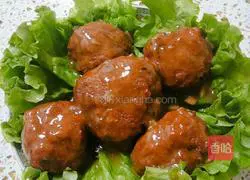 Illustration of Braised Lion Head 14