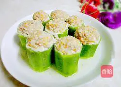 Illustration of how to make stuffed loofah 10