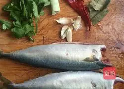 Braised Mackerel Recipe Illustration 1