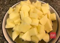 Cumin Illustration of how to make sausage and potatoes 1