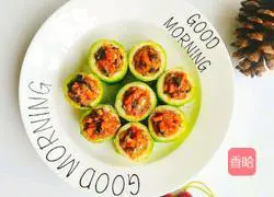 Baby’s tutorial on how to make loofah stuffed with meat to relieve summer heat 4