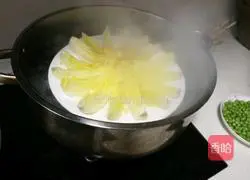 Illustration of how to make vermicelli baby cabbage (flowers bloom and prosper) 8