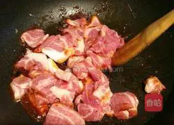 Illustration of how to stir-fry pork 3