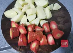 Illustration of braised pork and potatoes 6