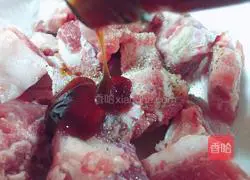 Illustration of how to make glutinous millet steamed pork ribs 9