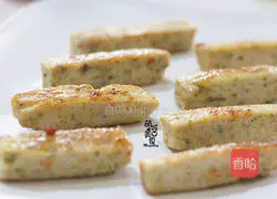 Illustration of how to make broccoli chicken strips 1