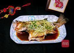 Illustration of steamed sea bass 21