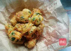 Illustration of how to make carrot meatballs 8