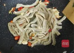 Illustration of stir-fried tripe 8