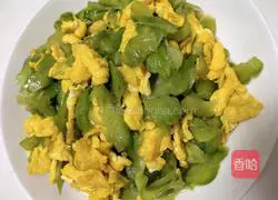 Bitter Melon Scrambled Egg Recipe Illustration 7