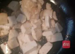 Illustration of how to make salt and pepper tofu 7