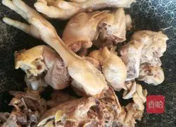 Illustration of how to make braised chicken 8